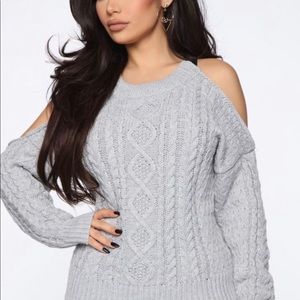 Off Shoulder Sweater